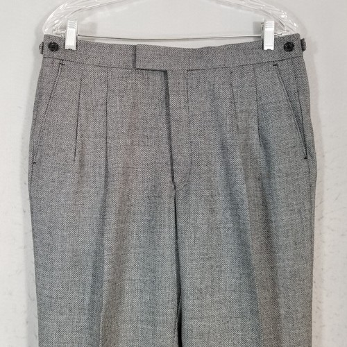 Alexandre London Suit men's 40 R Gray wool blend England Designer - Picture 15 of 20