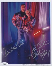 American Gladiators Nitro & Ice photo signed by Dan Clark & Lori Fetrick JSA COA
