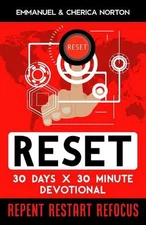 Reset: 30 Days X 30 Minutes Devotional by Cherica Norton Paperback Book