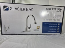 Glacier Bay Market Pull-Down Kitchen Faucet Chrome 1002 237 559 FastMount 2...