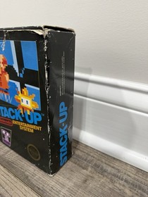 Stack-Up (Nintendo Entertainment System/NES),CIB, Hang Tab, 5 screw, all pieces!