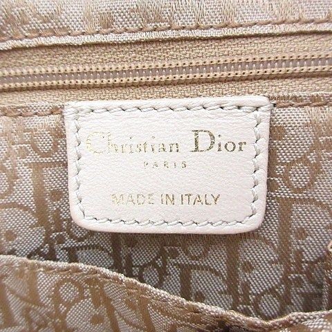 Christian Dior Shoulder Bag One Tuck Animal Print Leopard Canvas Brown Used thumbnail 3