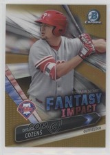 2016 Bowman Draft Scouts Fantasy Impact Gold Refractor 5/50 Dylan Cozens 1u6