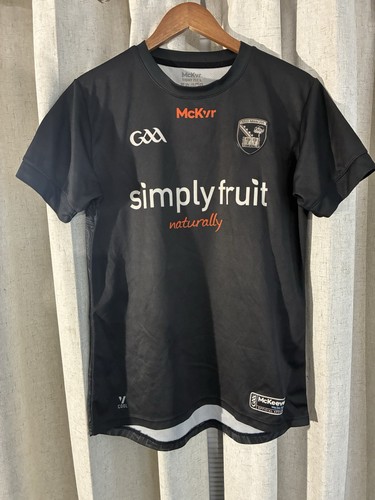Armagh GAA Jersey Adult Large Tight Fit Black McKeever Gaelic Football Official