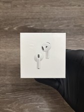 Apple AirPods Gen 4 In-Ear Bluetooth Wireless Earbuds ANC, White, Lightning Case