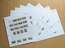 Isle of Man:    Small Collection (8 album pages)  mostly MNH        1974-1979