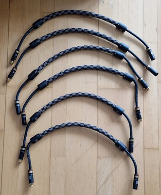 Viablue NF-S6 Air XLR Kabel balanced 70cm 3x