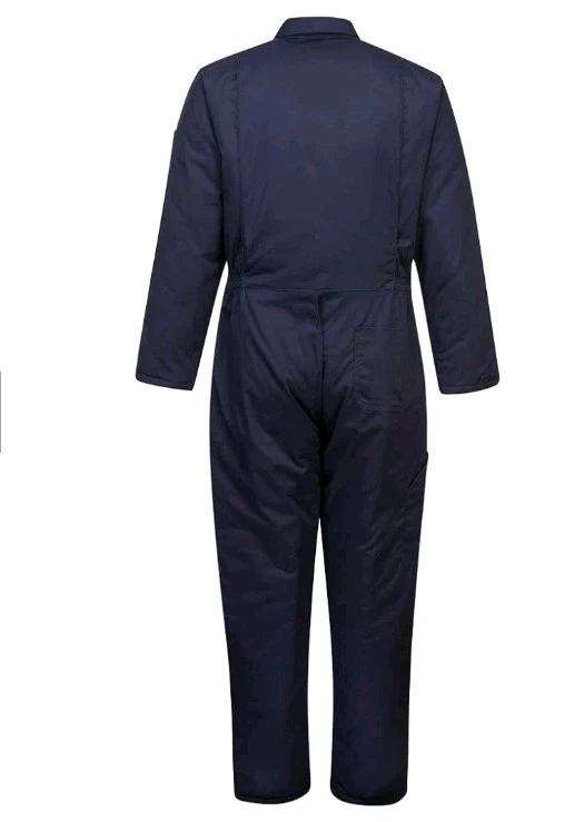 Portwest Insulated Coverall Padded Thermal Quilt-Lined Winter Boiler Suit S816 - Image 2 of 4