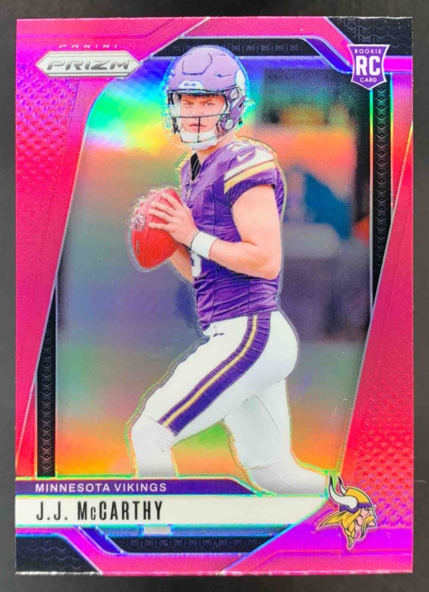 JJ McCarthy 2024 Prizm #400 Pink Price Guide - Sports Card Investor