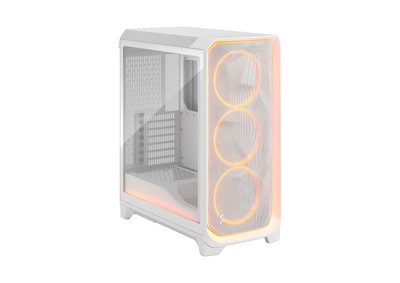 Fractal Meshify 3 Ambience Pro RGB White TG Gaming Gehäuse weiß