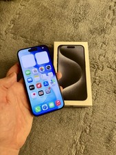 Apple iPhone 15 Pro 128GB Titan Blau