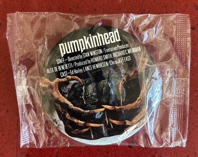 Vintage 1988 Pumpkinhead Horror Movie Promo Pin Sealed Rare