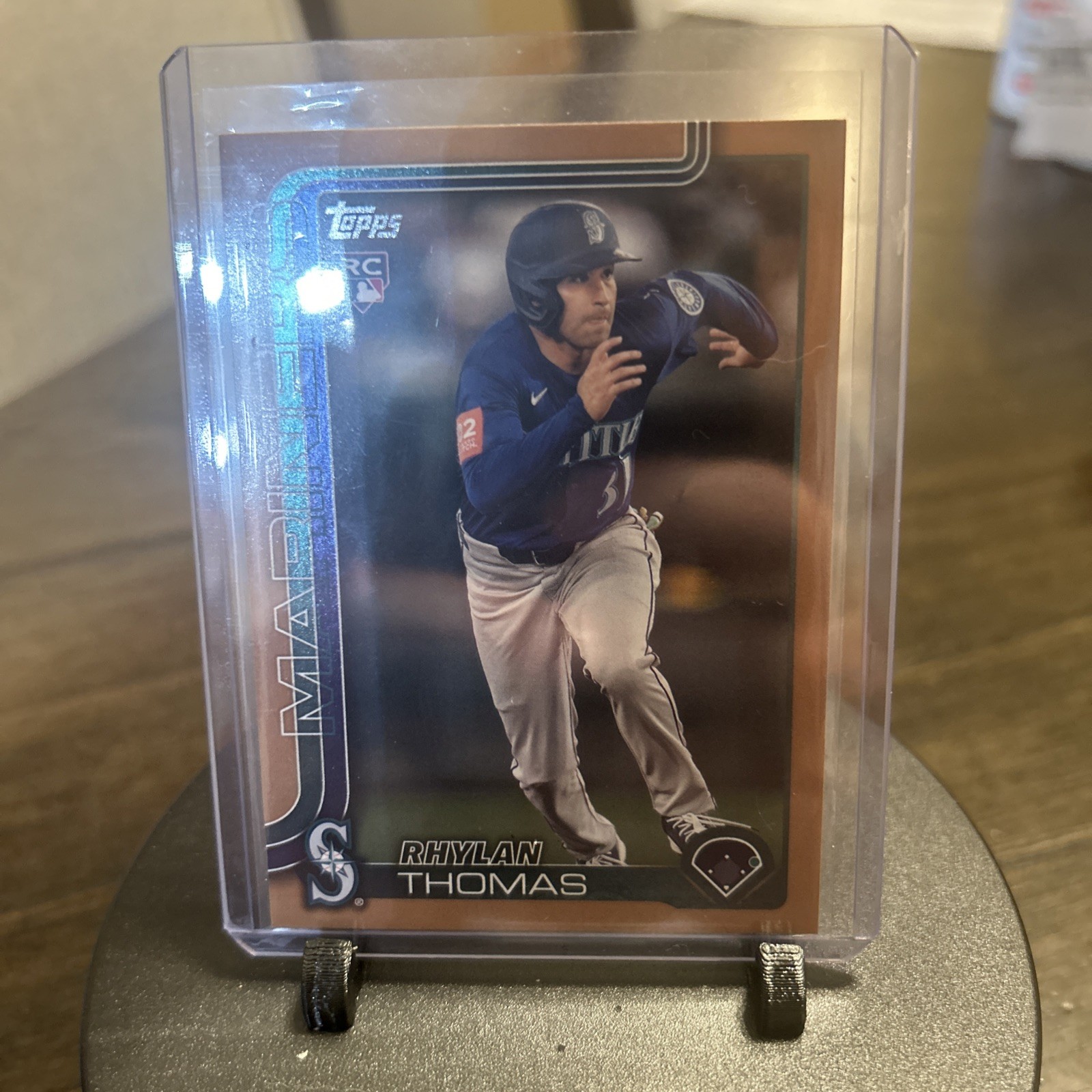 2025 Topps Update Series - Rhylan Thomas #US196 Gold /2025 (RC)