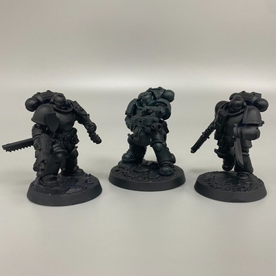 3 SPACE MARINE MINIATUREN WARHAMMER 40.000 40K PRIMARIS ASTARTES KILL TEAM