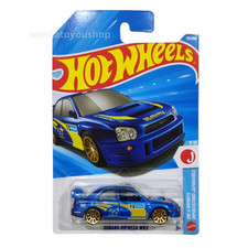 🔵 New Hot Wheels Subaru Impreza WRX Blue – Rare Model | FREE SHIPPING 🚀