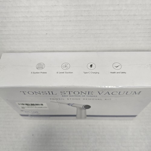 Tonsil Stone Vacuum TC100 w/ LED Light & Tips New - Picture 2 of 3
