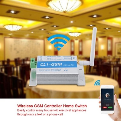 Wireless Remote Controller GSM SMS Smart Home Security System Switch CL1-GSM SET