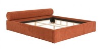 LuxuriöSes Orangefarbenes Bett 180 X 200 Bettrahmen SchlafzimmermöBel