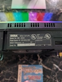 SEGA Saturn Console Lot CLEAN