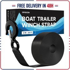 Boat Trailer Winch Strap 2 X 20 Hook 10816 Lb Heavy Duty Opisicen Boat Trailer Winch Strap 2 X 20 Hook 10816 Lb Heavy Duty Opisicen