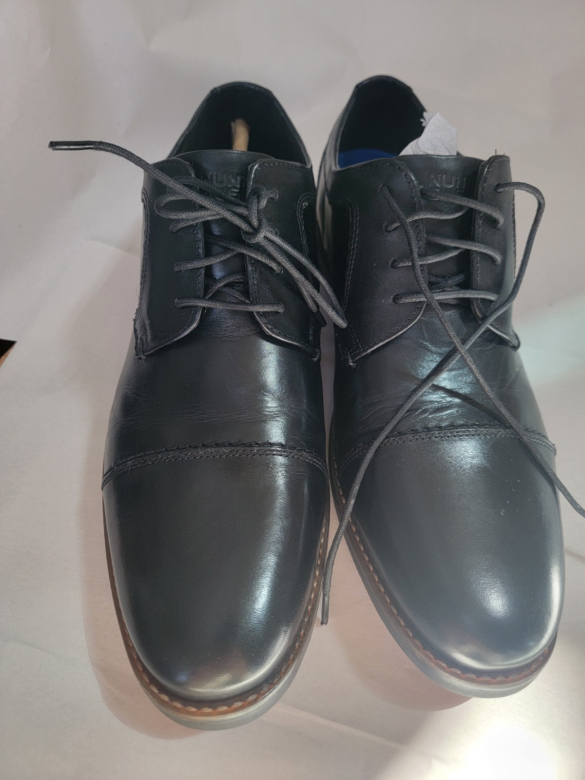 SAOLA Nunn Bush Uomo TW Flex Nero Comfort Gel Oxford Taglia:10 5