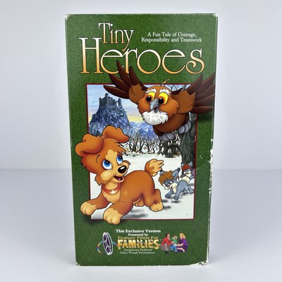 Tiny Heroes Featured Films for Families VHS - 1997, TESTED