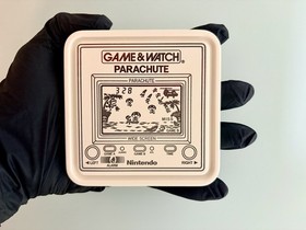 PARACHUTE - Nintendo Game & Watch Decorative Display - UV Engraved Resin Coaster