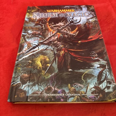 Warhammer Storm Of Magic Book Rules fantasy 8th edition  book Spinner Fold Out