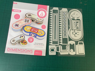 Tonic Studios Remarkably Retro Controller gift box die set