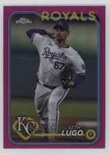 2024 Topps Chrome Pink Refractor Seth Lugo #181 19lw