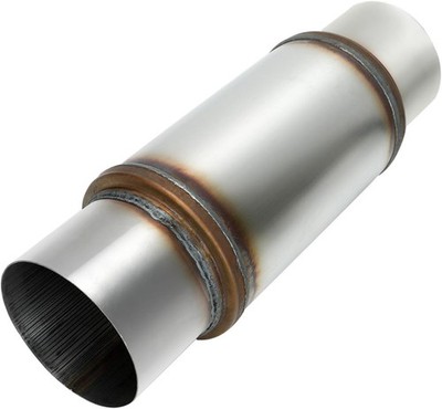 Exhaust Resonator 5'' Inlet 5'' Outlet High Performance Muffler 18'' inch Overall S