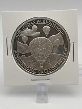 1 Oz .999 Silver 1995 KAIBF Kodak Albuquerque Balloon Fiesta Round RARE! 109.99 per troy oz