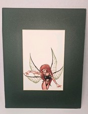 Lawrence Allen Williams Green Framed Fairy - ...