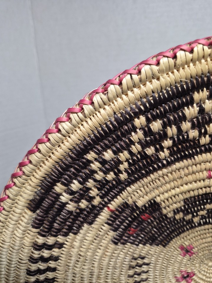 Snake Black Rattle Lorraine Black NAVAJO BASKET Rattlesnake 15