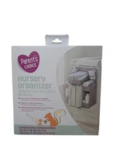 Parents Choice Nursery Organizers Gray Baby Changing Table Organizers NIB
