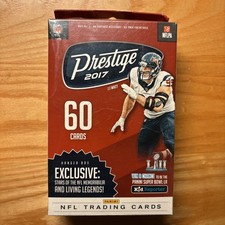 2017 Panini Prestige Football Factory Sealed HANGER Box-60 Cards! Mahomes RC YR 