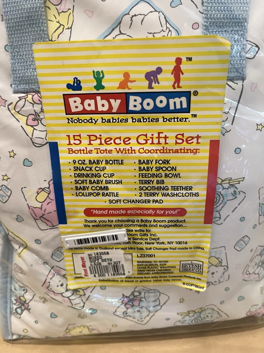 1990s Baby Shower Gift Set Original Sealed Y2K NWT Newborn Care