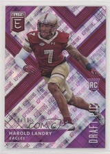 2018 Elite Draft Picks Aspirations Purple Variation 60/99 Harold Landry 0q1p