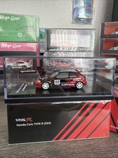 Motorhelix Honda Civic EK9 ADVAN Livery - White - Red 1:64
