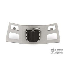 LESU Metal Black Front Bumper Matte Hook for Tamiya 1/14 1851 3363 Tractor Truck