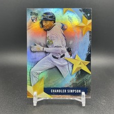 Chandler Simpson #SMLB-64 RC | 2025 Topps Update Baseball | Stars of MLB | Rays