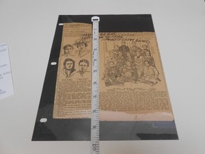 Chicago High School Girls Basketball 2/22/1900 & 4/9/1900 News Clippings