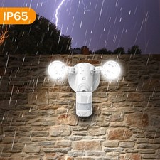 200W Motion Sensor Security Light LED Outdoor Floodlight Wall Mount Wired SANSI