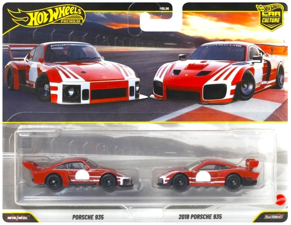Porsche 935 Coffret 2 Véhicules JHW51 Hot Wheels Car Culture