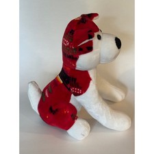 Western Trading Blankets Plush Dog Red Southwestern Tribal Print Stuffed Animal