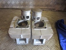 YAMAHA RD350 1973-1975 CYLINDER BARRELS 64.75mm RE-BORED SEE DESCRIPTION