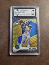 2020-21 Panini Mosaic Gold Wave Mo Bamba Orlando Magic SSP BCTC9.5 #38