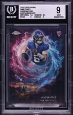 Marketplace image: 2025 Topps Chrome Jaxson Dart Genies Superfractor 1/1 Rookie BGS 9 Giants Case