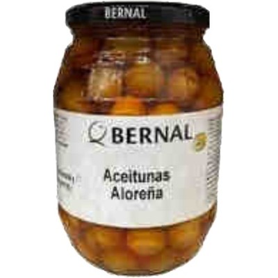 Bernal Alorena Oliven Mariniert mit Kern 960g Glas