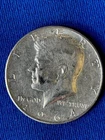 1964-D 90% Silver Kennedy 50C Circulated Business Strike Half Dollar (244)